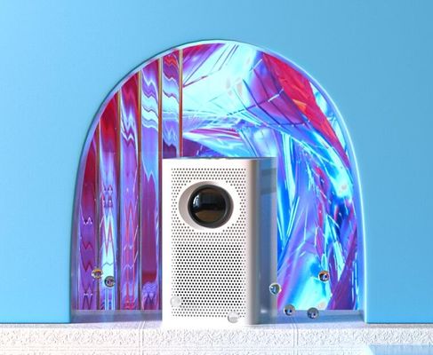 Wifi 4k 1080p Proyektor Multimedia Led Mini Portabel Android 7.1