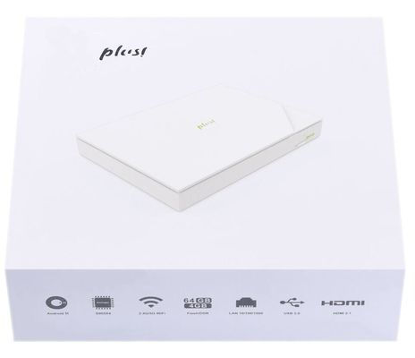4GB 32GB Android 11 8K Tv Box Pemutar Media Kotak  4K Amlogic S905X4