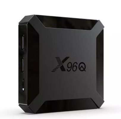 2.4G Wifi Quad Core 1080P OTT Android TV Box Allwinner H313 X96Q Pemutar Media 1G 8G 2GB 16GB