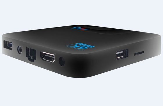 Full HD 6K Qplus Internasional  Penerima Kotak OTT H6 Quad Core 4GB 32GB