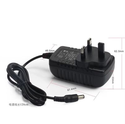 EU Diatur AC DC 9v Power Adapter 1A 2A 24w 2000ma 12v PSU Power Supply