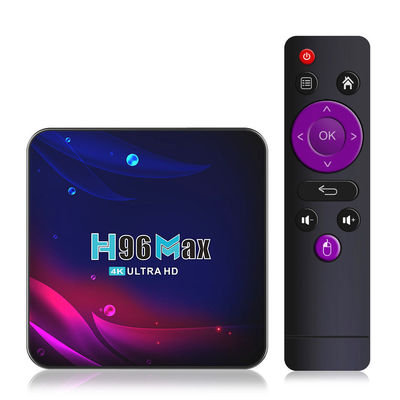 H96 MAX 4k Ultra HD 3D Android11 ​​Kotak Pengaturan  Kontrol Suara Google