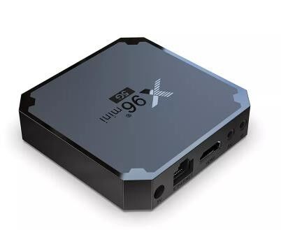 Kotak Penyiapan OTT IP Pintar Android 5G  X96 Mini S905W4 Pemain