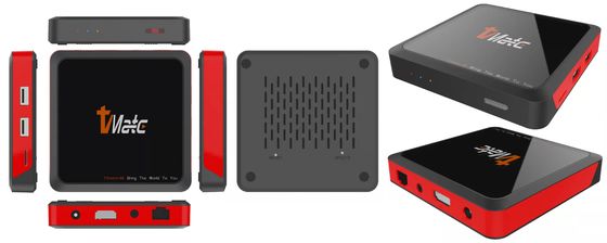 OTT Android Smart TV Box Android 10.0 dengan 2.4G &amp; 5G Wifi BT4.0 4K 3D Set Top Box Kontrol Suara Google