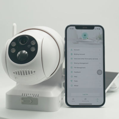 FHD Night Vision Alarm Solar Panel IP Smart PTZ Camera CCTV System Untuk Keamanan Bardi