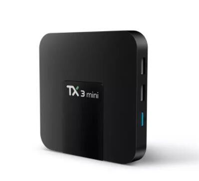Amlogic S905 OTT Android TV Box TX3 Mini 2G 16G 4K H.265 2.4G Penerima Streamer
