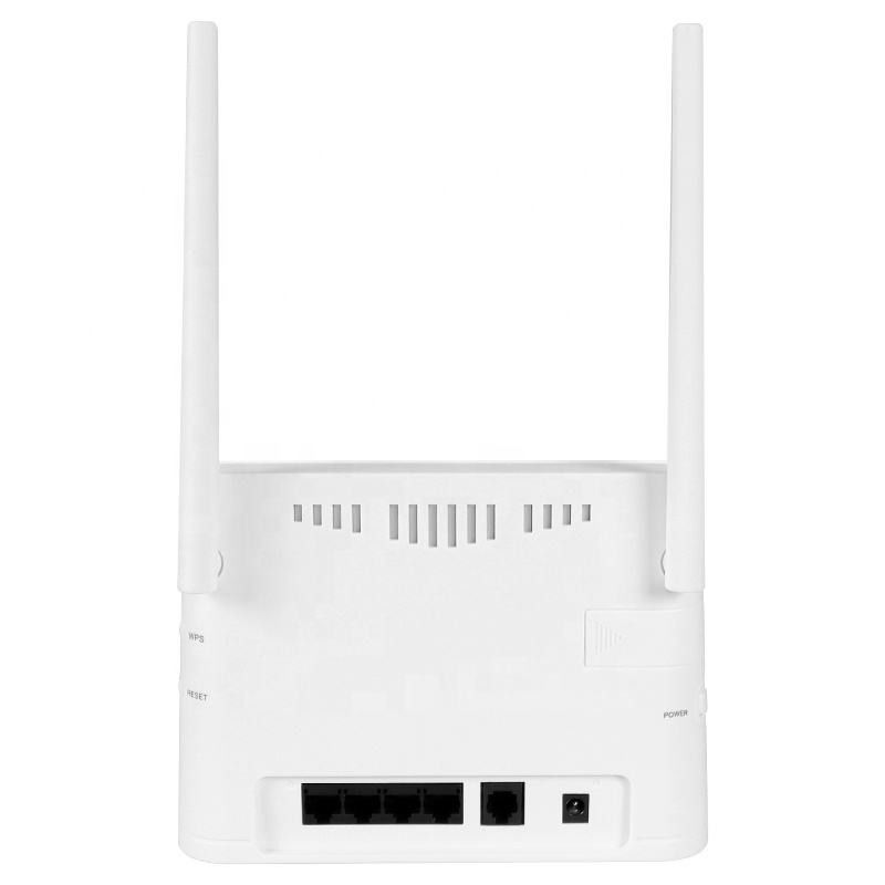 Hotspot LTE CPE Wifi Modem Serat Optik Router Modem Nirkabel Dengan Kartu Sim 300Mbps