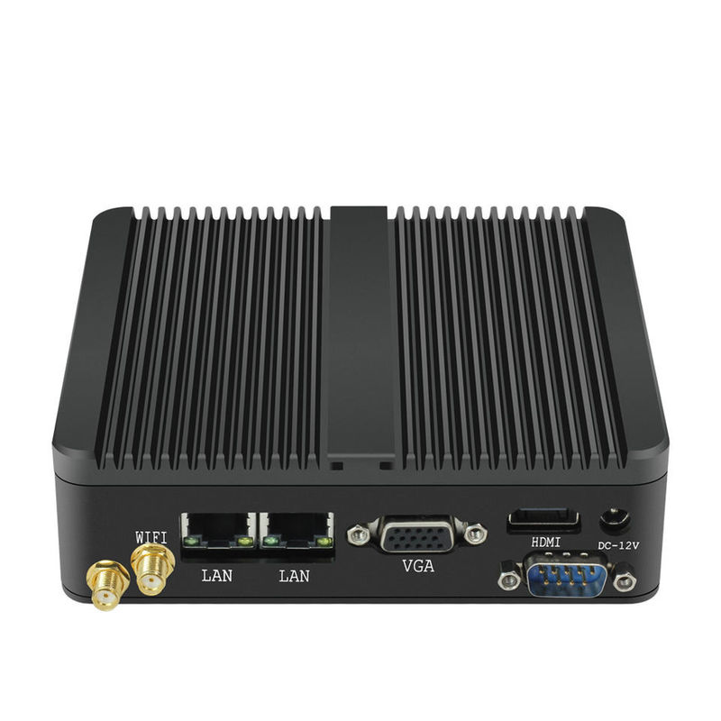 Dual Lan RS232 Desktop Workstation Industri Komputer PC J1900 Quad Core