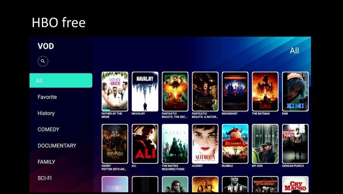 3D 4K OTT Smart Box Google Tv Box Dengan Jaringan Yang Andal Quad Core 4K ATV Player